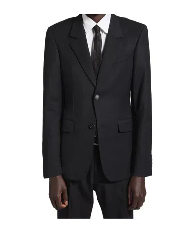 Balenciaga Standard Tailored Jacket Clothing In Black