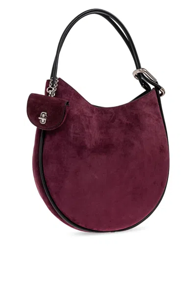 Marc Jacobs "the Dual Hobo" Large Bag In Burgundy