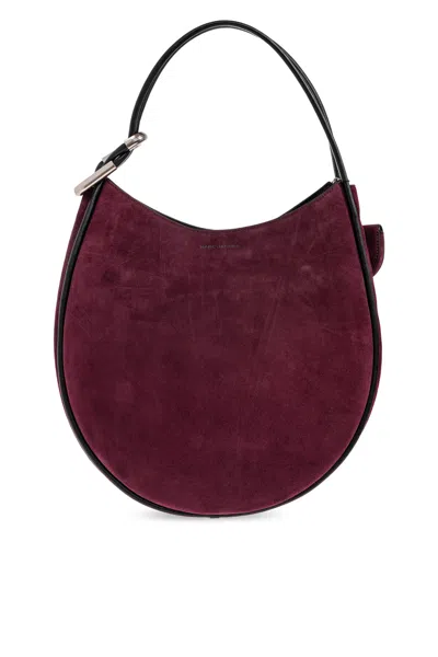 Marc Jacobs "the Dual Hobo" Large Bag In Burgundy