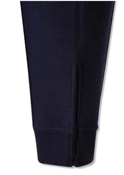 Brunello Cucinelli Zip-detail Cotton Trousers In Black