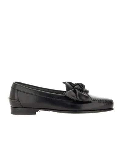 Hereu Slip-on Loafer "corbati" In Black