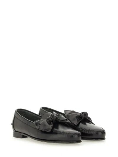 Hereu Slip-on Loafer "corbati" In Black