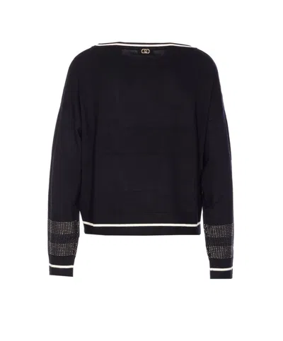 Liu •jo Liu Jo Sweaters In Black