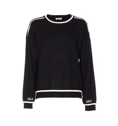 Liu •jo Liu Jo Sweaters In Black