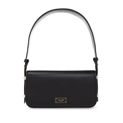 Kate Spade Leather Tote Bag In Black