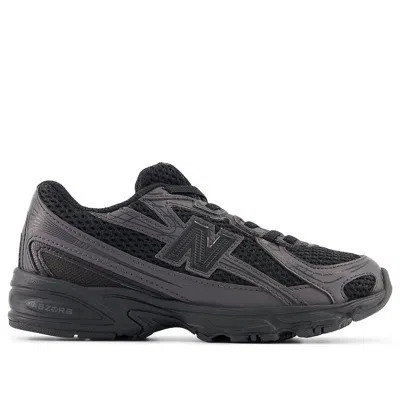 New Balance Mens Black Mono 740 V2 Branded Mesh Low-top Trainers In Multi