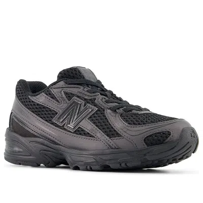 New Balance Mens Black Mono 740 V2 Branded Mesh Low-top Trainers In Multi