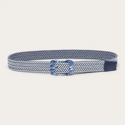 Oakley Web Reversible Belt 14.1 In Blue