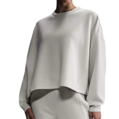 Nike Impossiblysoft Dri-fit Oversize Sweatshirt In Gray