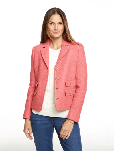 Talbots Plus Petite - Berkshire Wool Lady Jacket - Mauve Glow - 22
