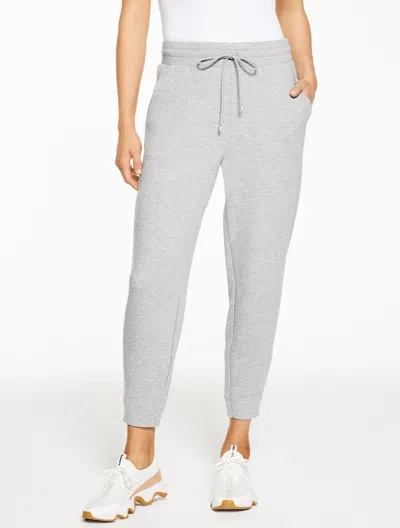 Talbots Plus Petite - Airknit Stretch Mesh Jogger Pants - Grey Sky Heather - 1x