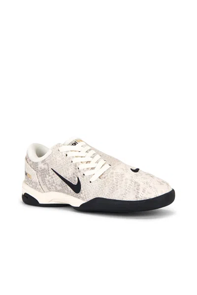 Nike T90 Se Snake-effect Leather Sneakers In Neutral