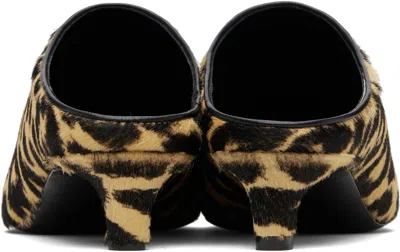 Jil Sander Pointed 'mule' In Animal Print
