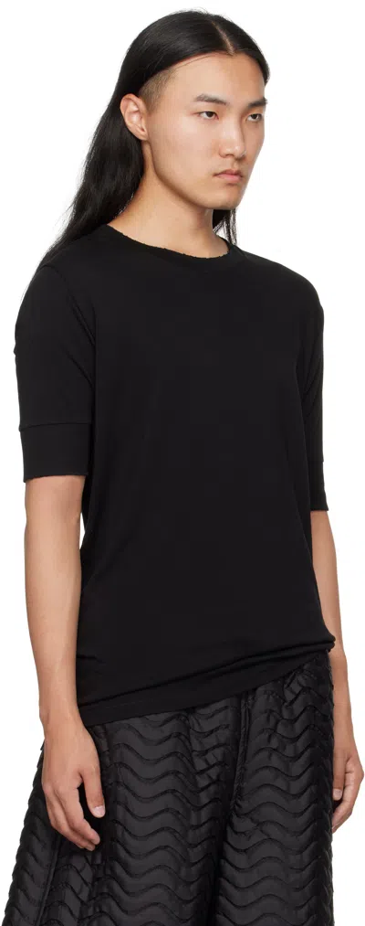 Thom Krom D-029 T-shirt In Black