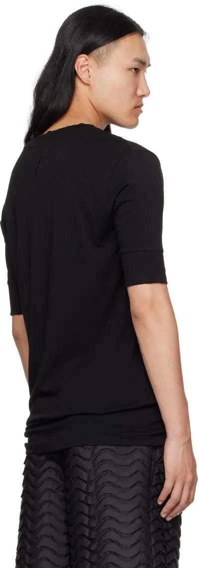 Thom Krom D-029 T-shirt In Black