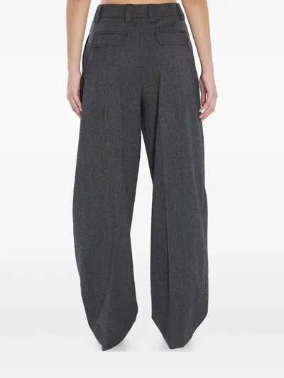 The Latest Pleated Front Trousers In Gray