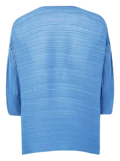 Issey Miyake Pleated T-shirt In Multi