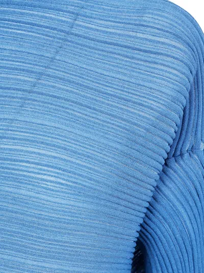 Issey Miyake Pleated T-shirt In Multi