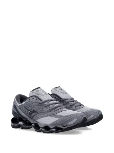 Mizuno Wave Prophecy Ls Lace-up Sneakers In Gray
