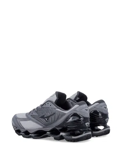 Mizuno Wave Prophecy Ls Lace-up Sneakers In Gray