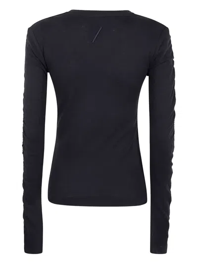 Thom Krom V Neck Sweater In Black