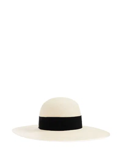 Tom Ford Wide-brim Straw Hat In Neutral