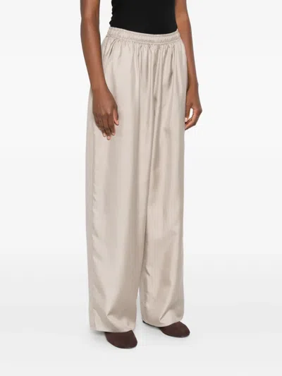 松紧裤腰帕拉松长裤