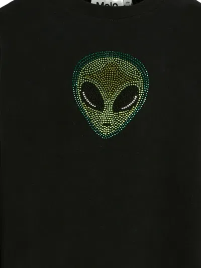 Molo Alien-head Embellished Sweatshirt In Multi