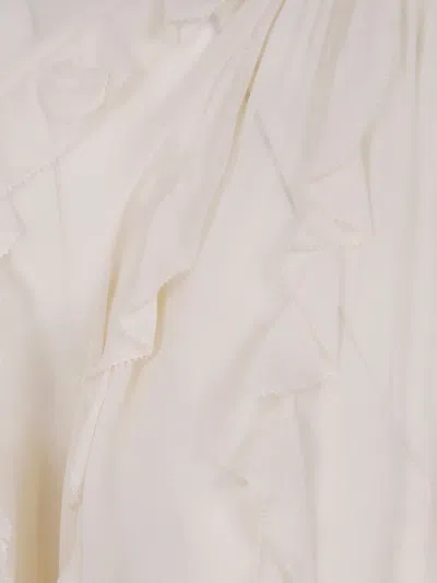 Zimmermann "frill" Billow Blouse In Pink