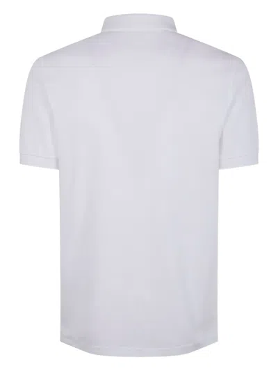 Fred Perry Laurel Wreath-embroidered Polo Shirt In White