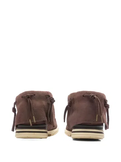 Visvim Man Ankle Boots Cocoa Size 9 Leather In Brown