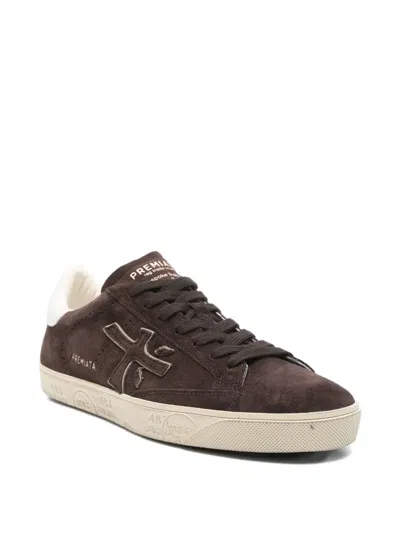 Premiata Steven Var. 7897 Sneaker In Brown