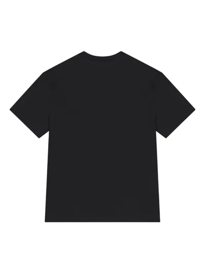 Msgm Logo-print T-shirt In Black