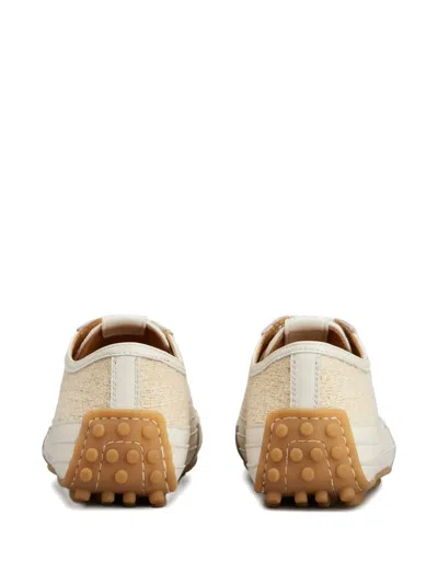 编织皮质运动鞋