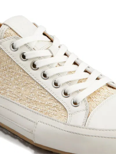 编织皮质运动鞋