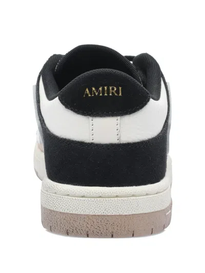 Amiri Low Top Distressed Sneakers In Neutral