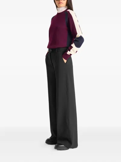 Fusalp Exposed-seam Trousers In Black