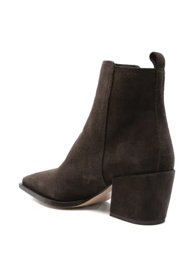 Agl Attilio Giusti Leombruni 65mm Pointed-toe Boots In Brown