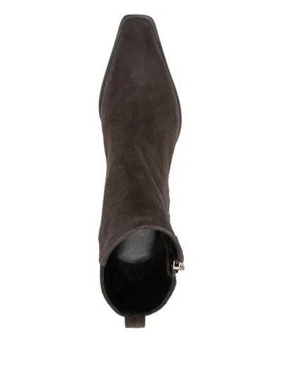 Agl Attilio Giusti Leombruni 65mm Pointed-toe Boots In Brown