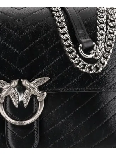 Pinko Love One Light Classic Bag In Black