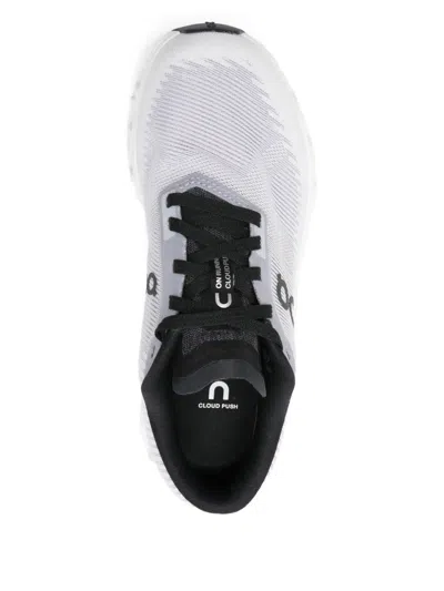 On Cloud 6 Push Sneakers In White