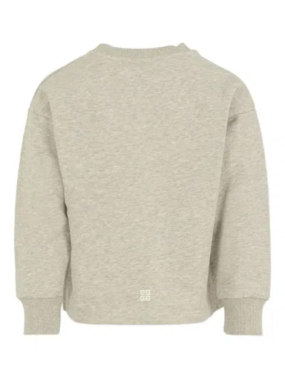 Givenchy Logo Sweatshirt In Brown