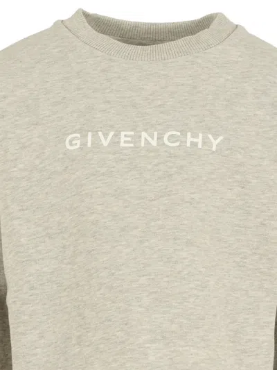 Givenchy Logo Sweatshirt In Brown