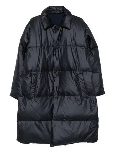 Sofie D'hoore Quilted Button Coat In Black