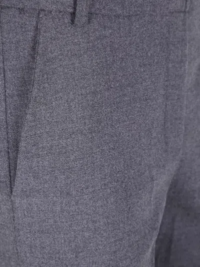 Kiltie Elastic-waist Trousers In Blue