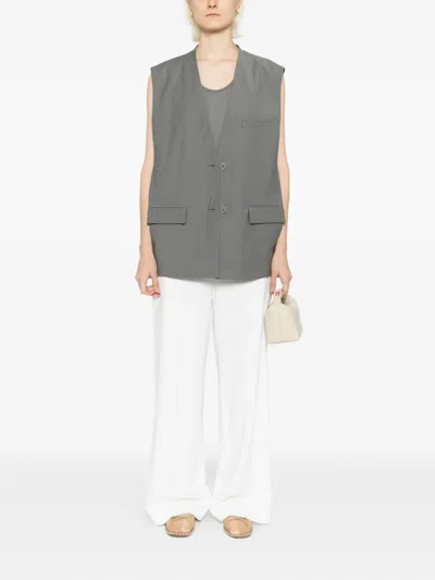 Less Blazer Vest Set In Multi