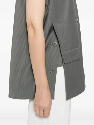 Less Blazer Vest Set In Multi