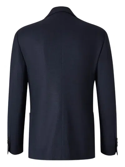 Lardini Drawstring-cuff Suit In Blue