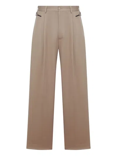 Magliano Tailored Trousers With Adjustable Waist In Neutral