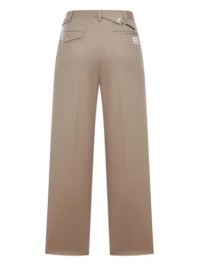 Magliano Tailored Trousers With Adjustable Waist In Neutral